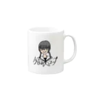 nanikanosoupの今日はスープな女子高生 Mug :right side of the handle