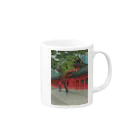 M.Miraの「山王之雨後」 Mug :right side of the handle