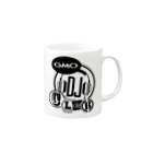 GMO DJ部のGMO DJ CLUB mono Mug :right side of the handle