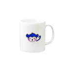 下町ねこの鈴太郎の店のコンサルくん Mug :right side of the handle