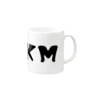 SRKMの『ＳＲＫＭ』cute logo ver. Mug :right side of the handle