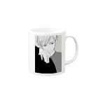 M?KUのBOY2 Mug :right side of the handle