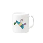 caccoのおんなのこ Mug :right side of the handle