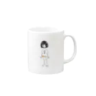 フクダナゴの初夏のヘラちゃん Mug :right side of the handle