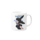 ほっこりうさぎ堂の聞き耳RopYear Mug :right side of the handle