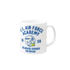 Bunny Robber GRPCのAIR FORCE ACADEMY 1958 Mug :right side of the handle