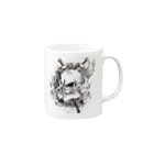 ＩＺＡＮＡＧＩのドクロ～～ Mug :right side of the handle