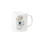 null shopのアンドロイドの手 Mug :right side of the handle