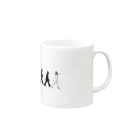 山猫軒のニャビィ・ロード Mug :right side of the handle