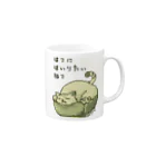 m :)の箱に入りたい猫 Mug :right side of the handle