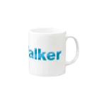 電器屋Walker 公式グッズの電器屋Walker フルカラーロゴグッズ Mug :right side of the handle