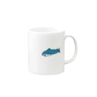 おちおちおのサメち Mug :right side of the handle