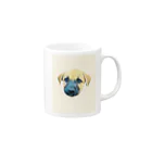 なおえる✩の愛犬 Mug :right side of the handle