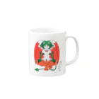 ベネ👾クラゲマン👾のアクマ系女子 Mug :right side of the handle