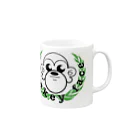 jin's Collectionのjin's Collection monkey FACE Mug :right side of the handle