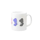 bootnoonのバク（色とりどり） Mug :right side of the handle