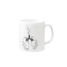 Mackeeのアスベスト Mug :right side of the handle