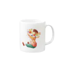 nao。のプリン・ア・ラ・モード Mug :right side of the handle