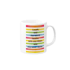 occasiの虹に Mug :right side of the handle