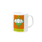 occasiの花の横顔 Mug :right side of the handle