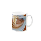 sachicooooooooのラーメンデートがしたくなるグッズ Mug :right side of the handle