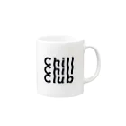 Chill Chill Club ShopのChill Chill Club マグカップの取っ手の右面