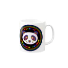 NK♥LOVEのCHR black panda Mug :right side of the handle