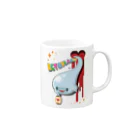 ツギハギ ニクのEctoくん Mug :right side of the handle