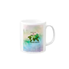 reelgroupのfarm、サギをやめろシリーズ Mug :right side of the handle