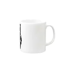 モッキンド雑貨店のスピカ①透過版 Mug :right side of the handle