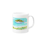 ソラフグ屋のソラフグ Mug :right side of the handle