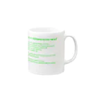 goodnorninggoodnightのVirtual coffee shop Mug :right side of the handle