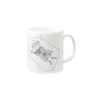 HAREのハタリ Mug :right side of the handle