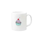 RabbitのCupcake!! Mug :right side of the handle