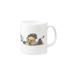 Choco_Comicのワーゲン ・ カフェ Mug :right side of the handle