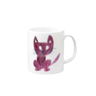 cocororapperのみけねこグッズ Mug :right side of the handle