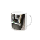 Onayami-Ukethuke-chyuのWater Pipe Mug :right side of the handle