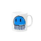 kuragemioのくらげみお Mug :right side of the handle