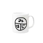 ちるまの店のみはじ Mug :right side of the handle