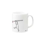 Rikitoのジャムをはこぶ少年 Mug :right side of the handle