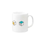 数学箱のおもちゃ箱のbox5 Mug :right side of the handle