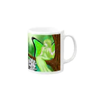 水取キキョウのキキョウ＆ファナ Mug :right side of the handle