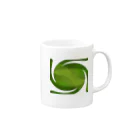 水草の藻１ Mug :right side of the handle