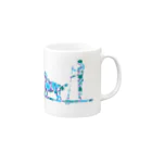 AtelierBoopのSupdog アイリッシュセッター Mug :right side of the handle