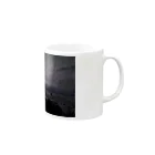 mikkisixxの月読 Mug :right side of the handle
