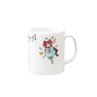 酔福屋のきゃんでぃにゃん２ Mug :right side of the handle