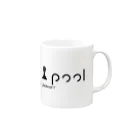 TOPSTAGEshopのPawnpoolオリジナルグッズ Mug :right side of the handle