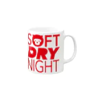 Maco's Gallery ShopのSOFT DRY NIGHT マグカップの取っ手の右面