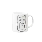 うにちゃんかわいいのうにちゃんのくまちゃん Mug :right side of the handle