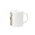 buttershopのミテルヨ Mug :right side of the handle